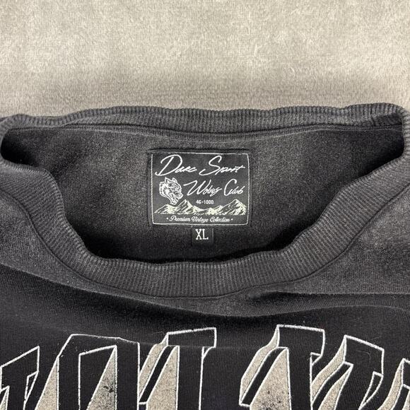 Darc Sport Wolves Grim Reaper Graphic T-shirt  Oversized Black purple Mens XL - Picture 3 of 7